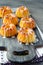 Mini bundt cakes with glaze