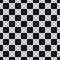 Mini check seamless repeat pattern with diamonds and squares in next-level black and white