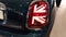 Mini Cooper car rear great britain union jack view racing detail