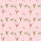 Mini floral repeat pattern