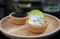 Mini fruits and cream pie tarts