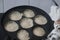 Mini hoppers or mini appam with rajamudi rice