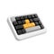 Mini keyboard, 3d rendered illustration