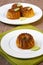 Mini lime bundt cakes