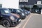 Mini new car modern parked sale vehicles Cooper dealership outdoors