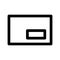 Mini Player Icon Vector Symbol Design Illustration