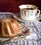 Mini Pound Cake - Almond Lemon Drizzle, Purple Background