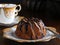 Mini Pound Cake - Hazelnut Cake With Chocolate Drizzle