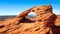 Mini Sandstone Arch at Pioneer Park in St. George, Utah