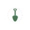 Mini Shovel clipart. Shovel vector clipart. Shovel isolated clipart