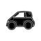 Mini small urban city vehicle icon. Element of Cars for mobile concept and web apps icon. Glyph, flat icon for website design and