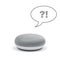 A Mini Smart Speaker answering a question