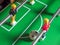 Mini soccer table game