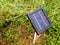 Mini solar cells head up to sun light after rainy