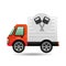 Mini truck keys vehicle icon design