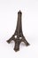 Miniatur Eiffel Tower Paris isolated. Travel concept photo