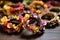 miniature autumn wreaths for table setting decorations