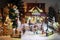 Miniature Christmas Village background