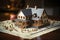 Miniature Dream Home: Architectural Model Showcase.