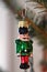 MIniature Glass Toy Soldier Ornament