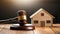 A Miniature House and Gavel on a Table, Real Estate Law