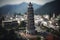 Miniature Leaning Tower of Nantou Taiwan in 4K. Perfect for Travel Blogs and Social Media Posts.