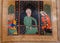 Miniature paintings from the book of Nizami Ganjavi. Khamsa or five poems of Nizami. 12th-century