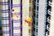 Miniature people: Climber climbing on book . Image use for learning, education concept