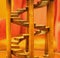 Miniature wooden stairway