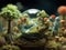 Miniature Worlds: Exploring the Tiny Marvels of Microscopic Landscapes AI generated image