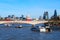 Miniaturised Shot Of London Skyline Towards City And St Pauls Cat