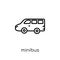 Minibus icon from Transportation collection.