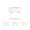 Minibus line icon. Types of cars Elements in multi colored icons for mobile concept and web apps. Thin line icon for website desig