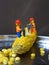 Minifigures cuts corn grains 9