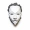 Minimal Geometrical Halloween Mask Inspired By Bjarke Ingels