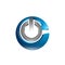 Minimal line design logo, business icon, branding emblem, Power