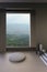 Minimal Living room simple / window on Nature view