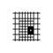 minimal prison or jail black icon