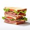 Minimal Retouching: A Colorized Sandwich Stacked With Political And Social Commentary