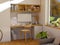 Minimal Scandinavian bright home workplace interior design