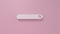 Minimal search bar in white on pink background. web search concept