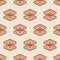 Minimal Southwestern Boho Navajo Seamless Pattern