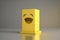 Minimal Yellow Podium With Laugh Smile 3d Emotion Icon Reaction Face Cute Social Media