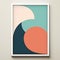 Minimalist Abstract Art Print: Colors Of Argentina
