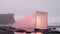 Minimalist Architecture: Serene Pink Glass Structure In Norwegian Nature
