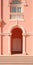 Minimalist Baroque Architecture A Stunning Pink Building With Arched Windows