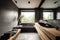 minimalist bathroom, with sleek fixtures and natural materials for a tranquil retreat