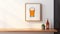 Minimalist Beer Glass Wall Art Print - Colorful Illustration