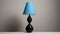 Minimalist Blue And Black Lamp With Bess Hamiti Style