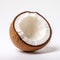 Minimalist Coconut: A Detailed Composition In 8k